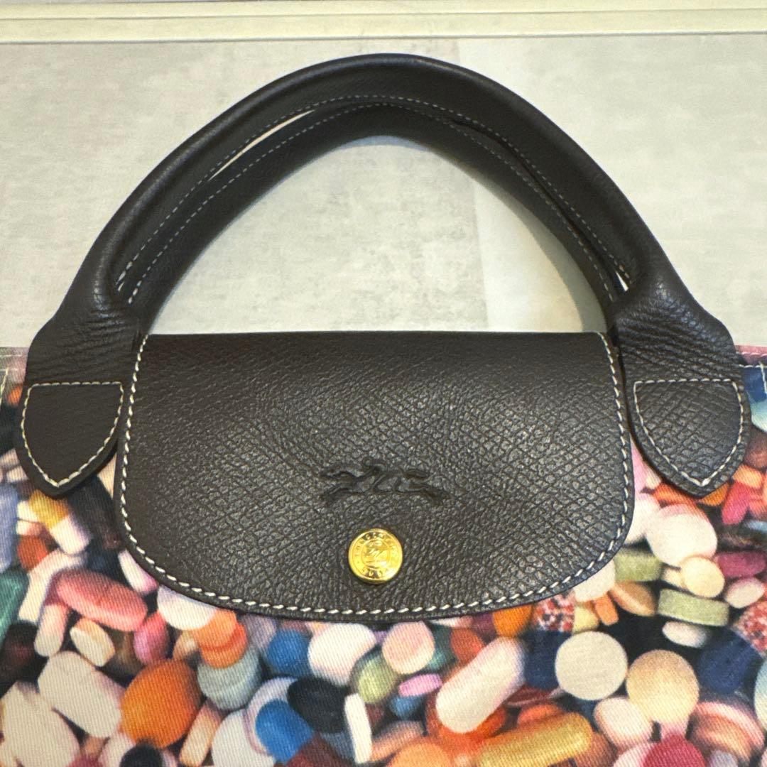 ロンシャン ジェレミースコット Longchamp ボストンバッグ 鞄 ピル