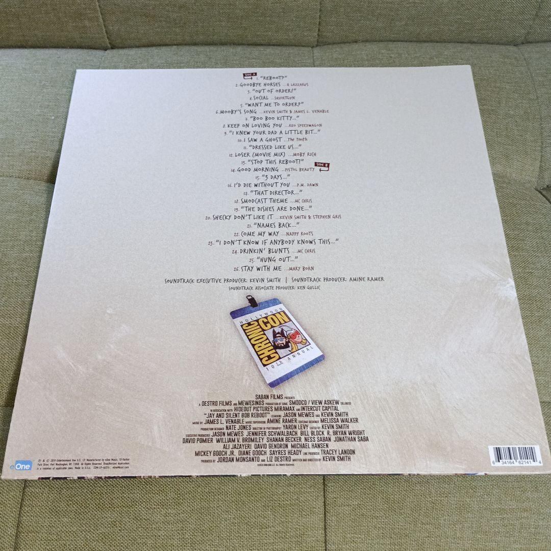 LP「JAY＆SILENT BOB REBOOT」サントラ