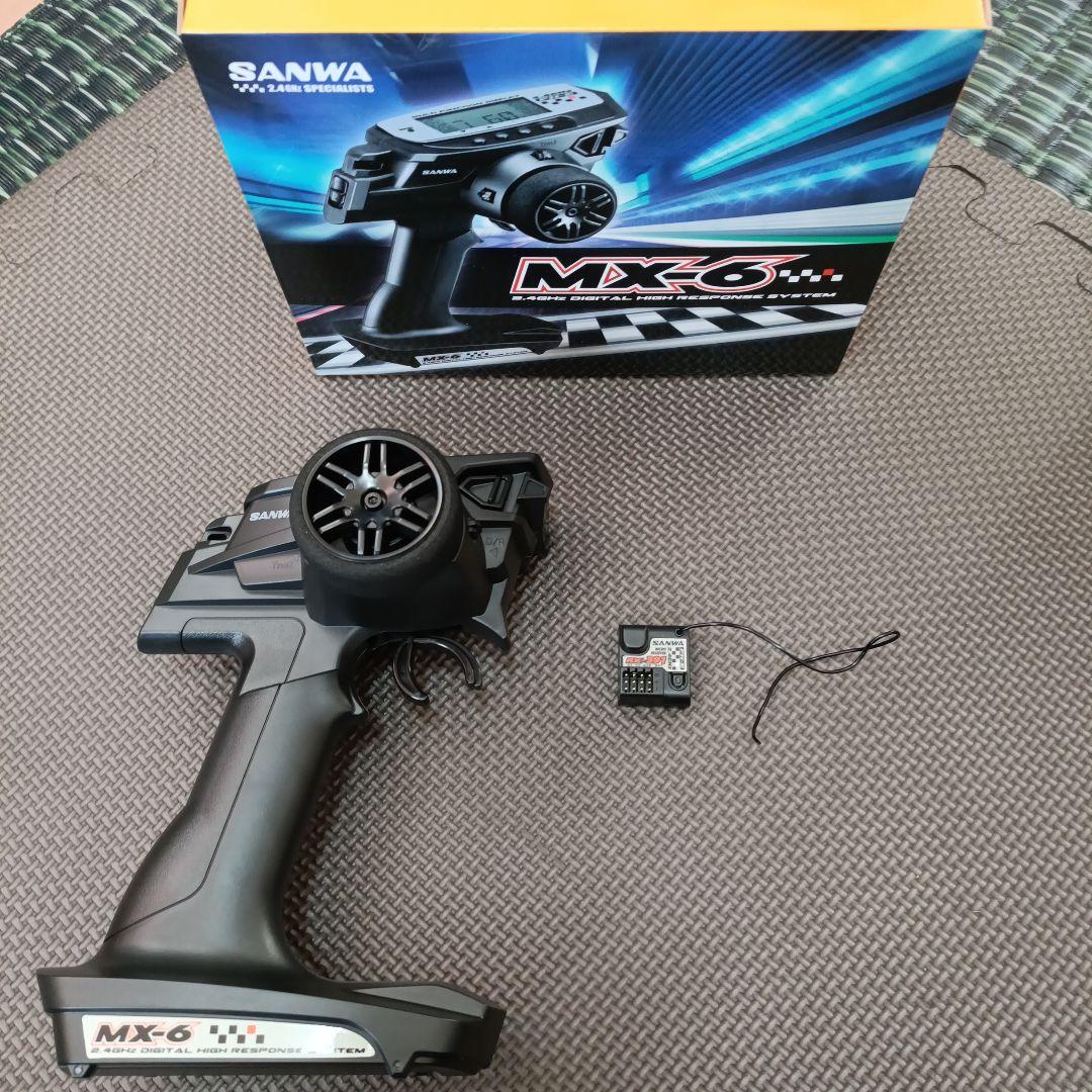 SANWA MX-6 ラジコン送信機 + RX-391受信機