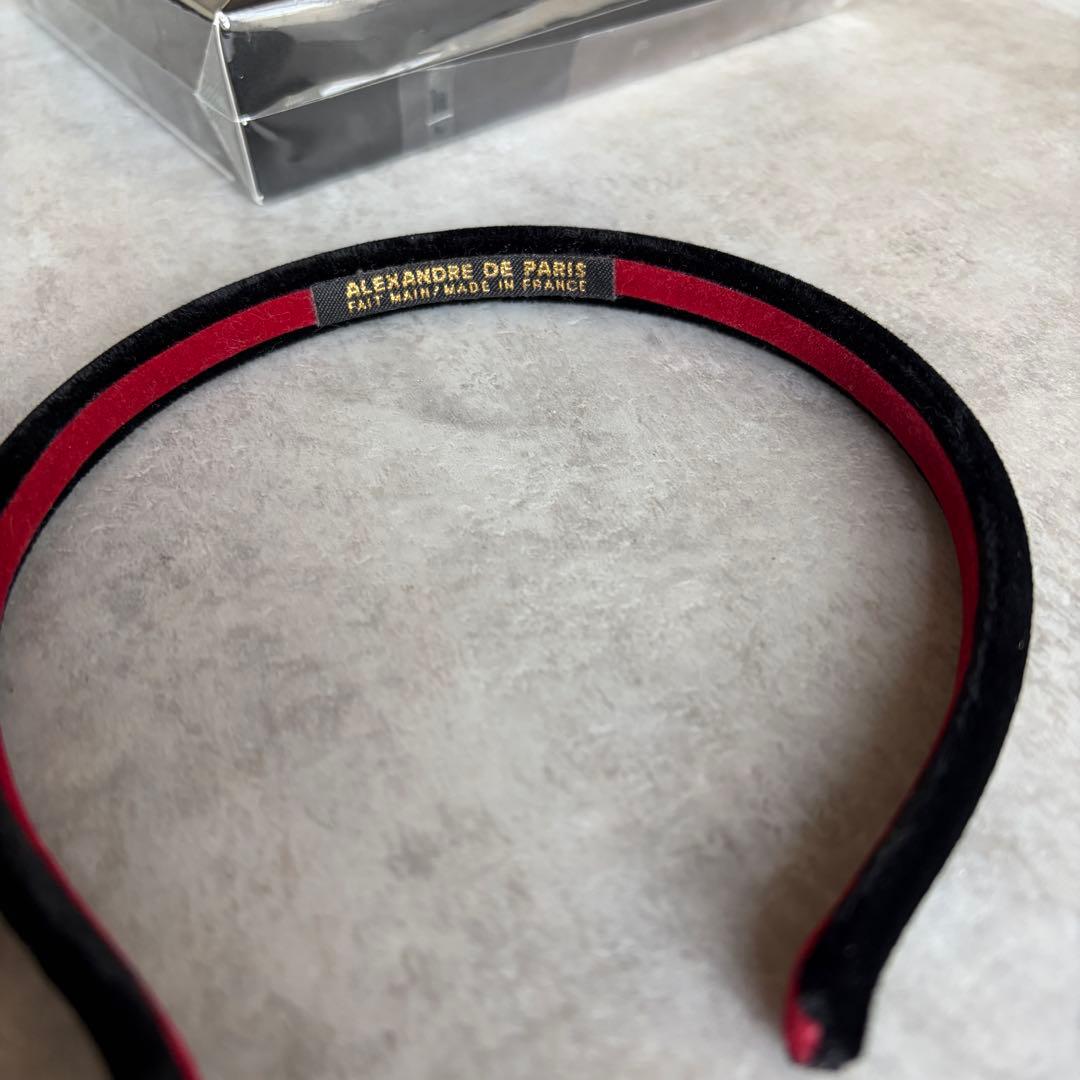 【新品】ALEXANDRE DE PARIS カチューシャ JAL機内販売限定