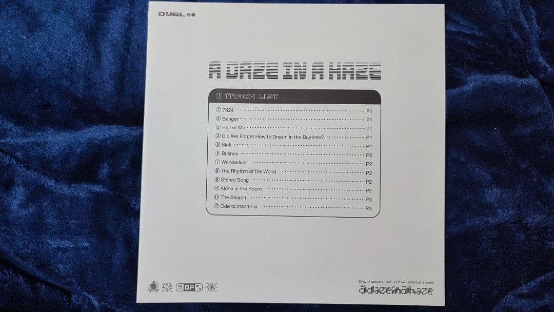 DYGL レコード　アナログ　2枚セット