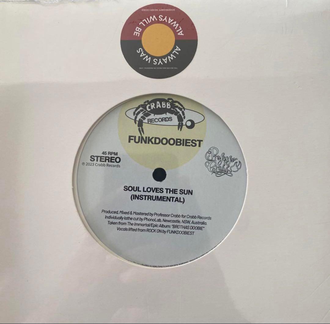 7” FUNKDOOBIEST - SOUL LOVES THE SUN
