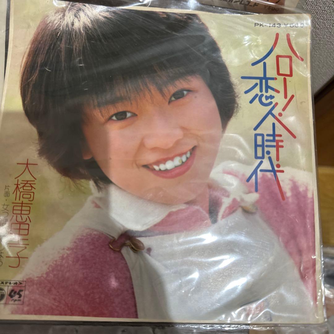 昭和レトロ70年代80年代アイドルレコード激レアコレクション