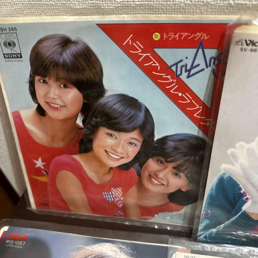 昭和レトロ70年代80年代アイドルレコード激レアコレクション