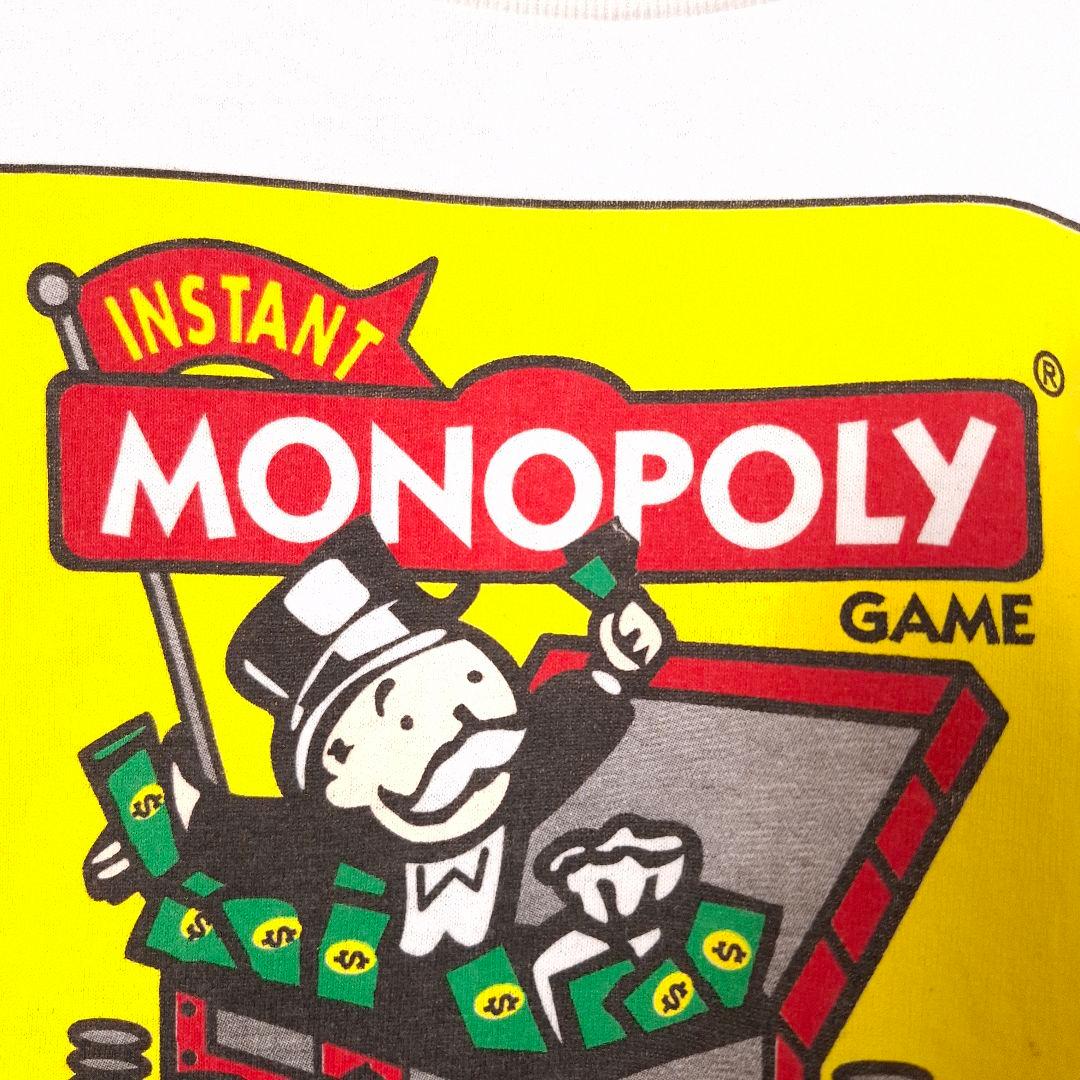 90s USA製 MONOPOLY モノポリー シングル Tシャツ XLホワイト