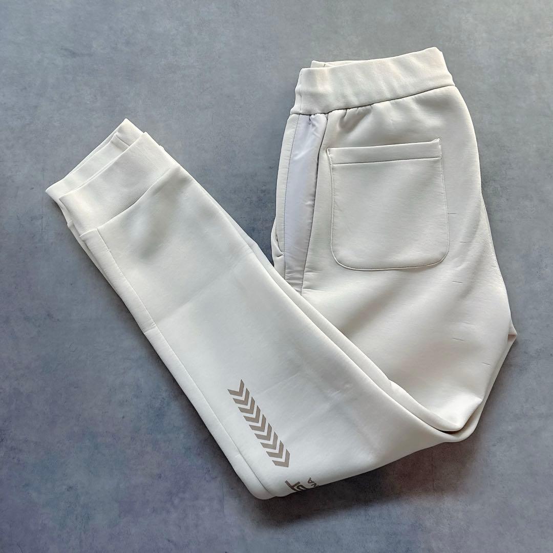 美品 ★ MARK&LONA ジョガーパンツ マーク&ロナ スウェット 白