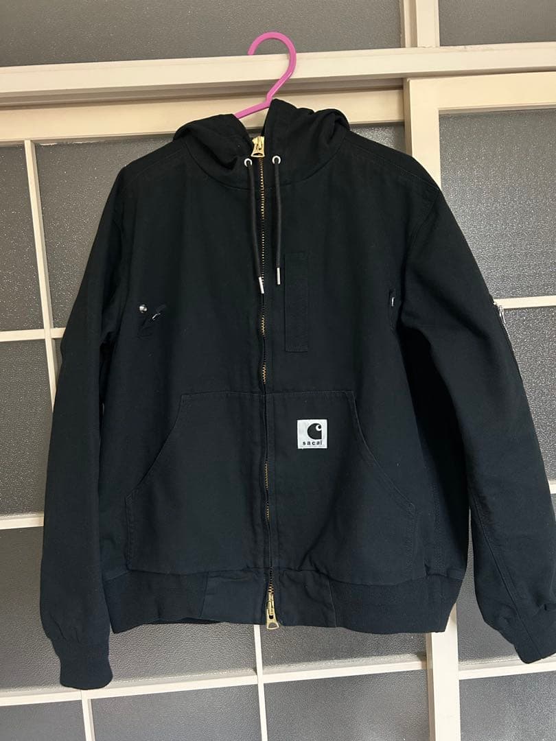 ジャケット・アウター Carhartt Washed Duck Hooded Blouson 1