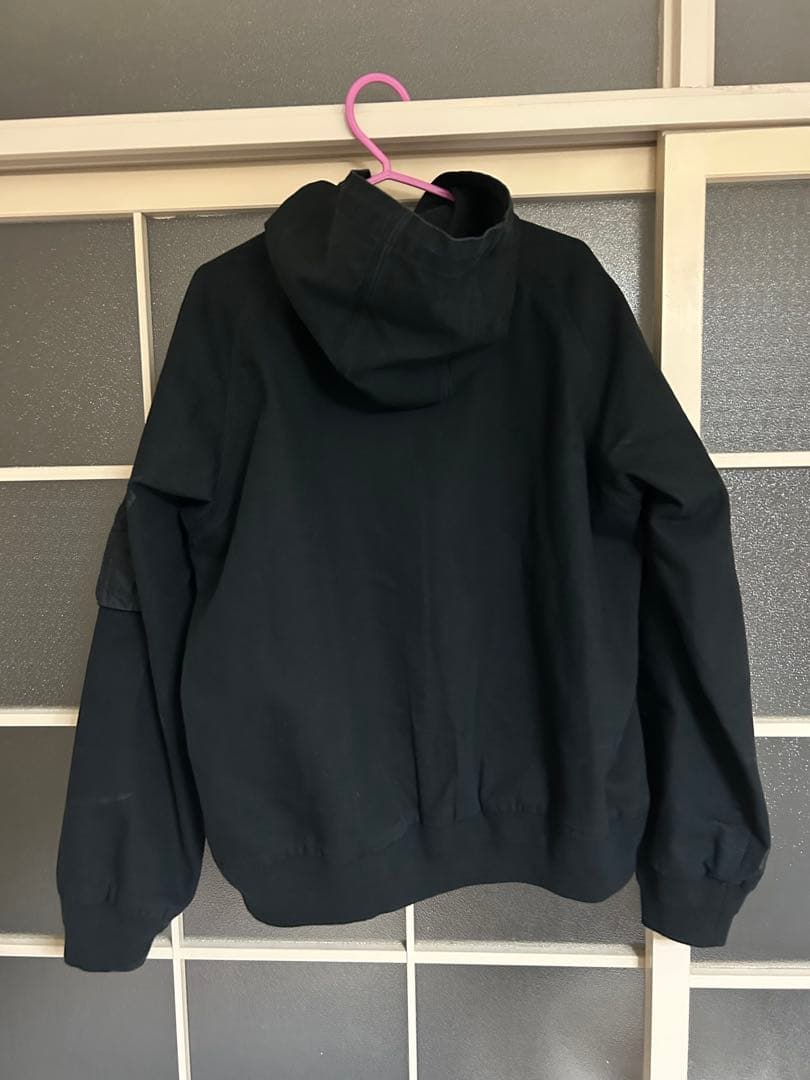 ジャケット・アウター Carhartt Washed Duck Hooded Blouson 1