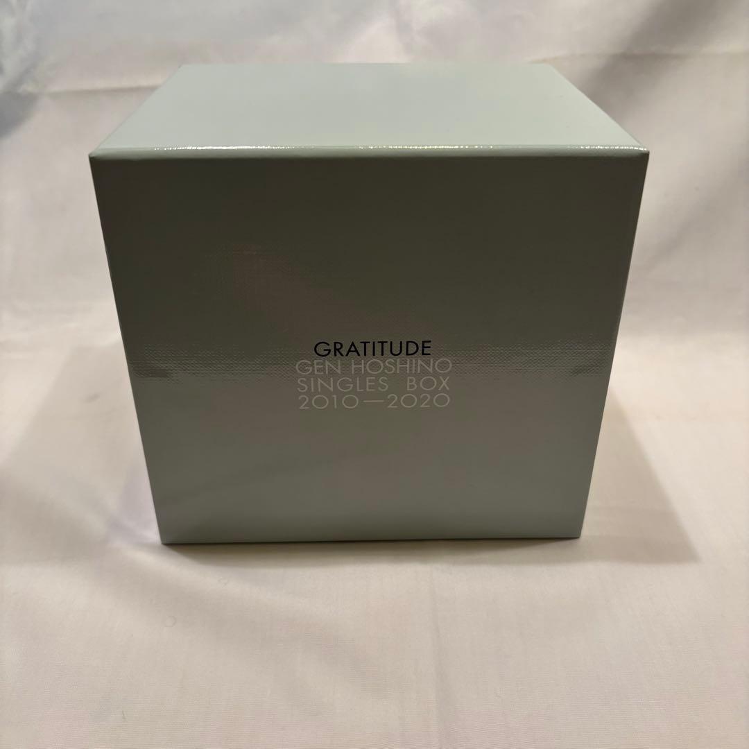 Gen Hoshino Singles Box GRATITUDE 生産限定盤