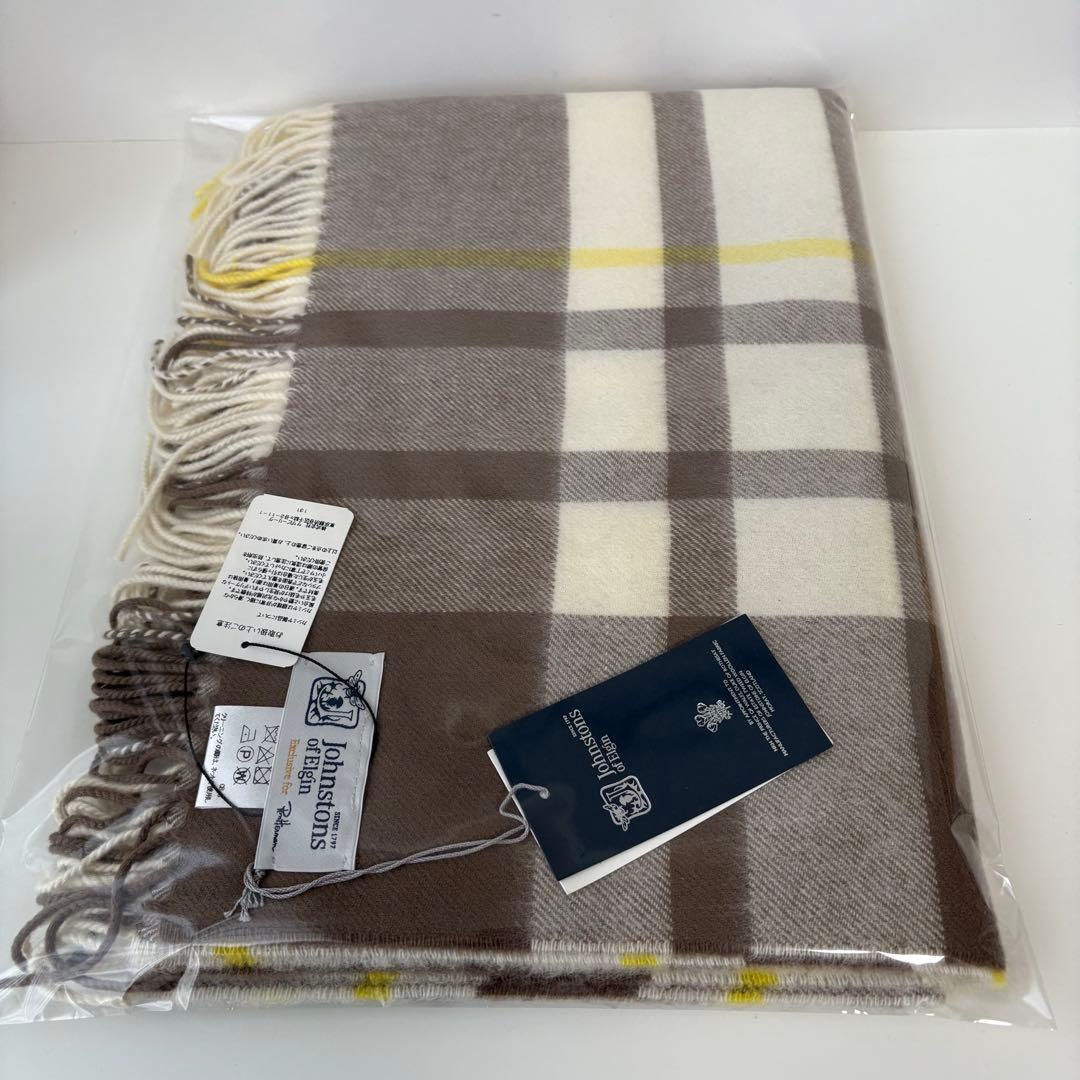 希少‼️新品☆ロンハーマン別注 Johnstonsジョンストンズ 大判ストール