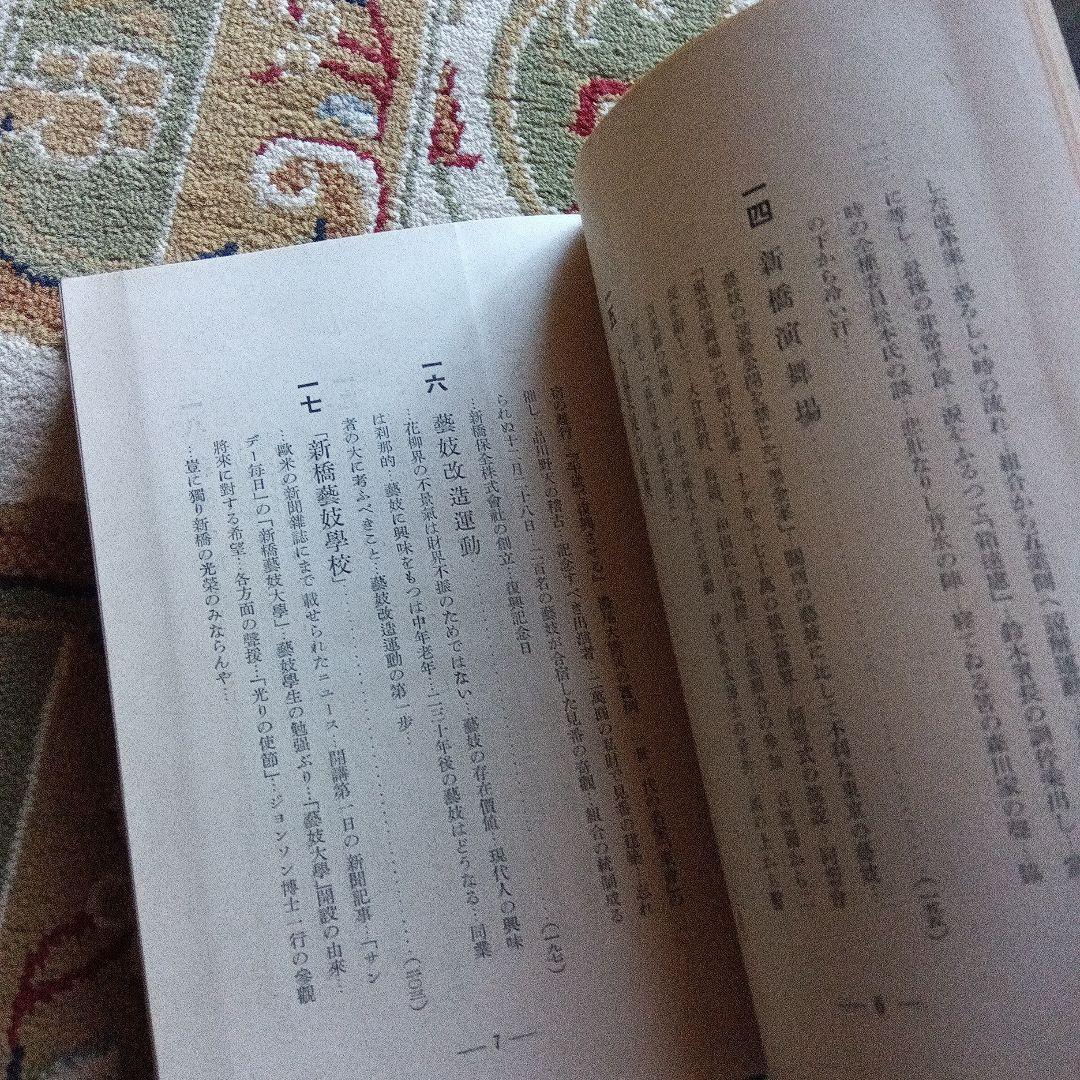 非売品　新橋を語る　昭和6年　川村徳太郎　芸者　芸妓　花魁　遊女　舞妓