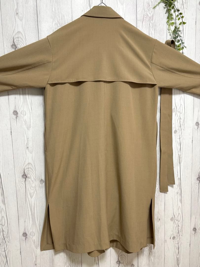 F by ROSSO◆ベルト付き◆ウォッシャブルトレンチコート◆BEIGE◆38