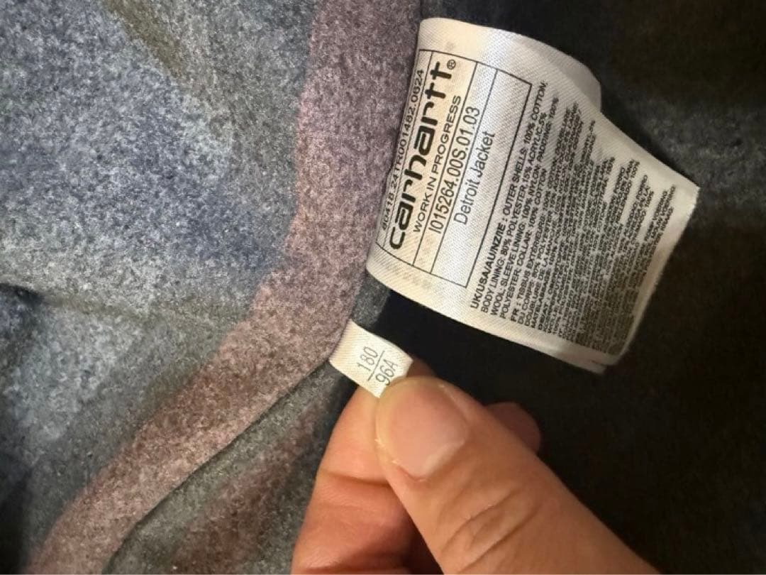 Carhartt WIP デトロイトジャケット ブラウン Lサイズ