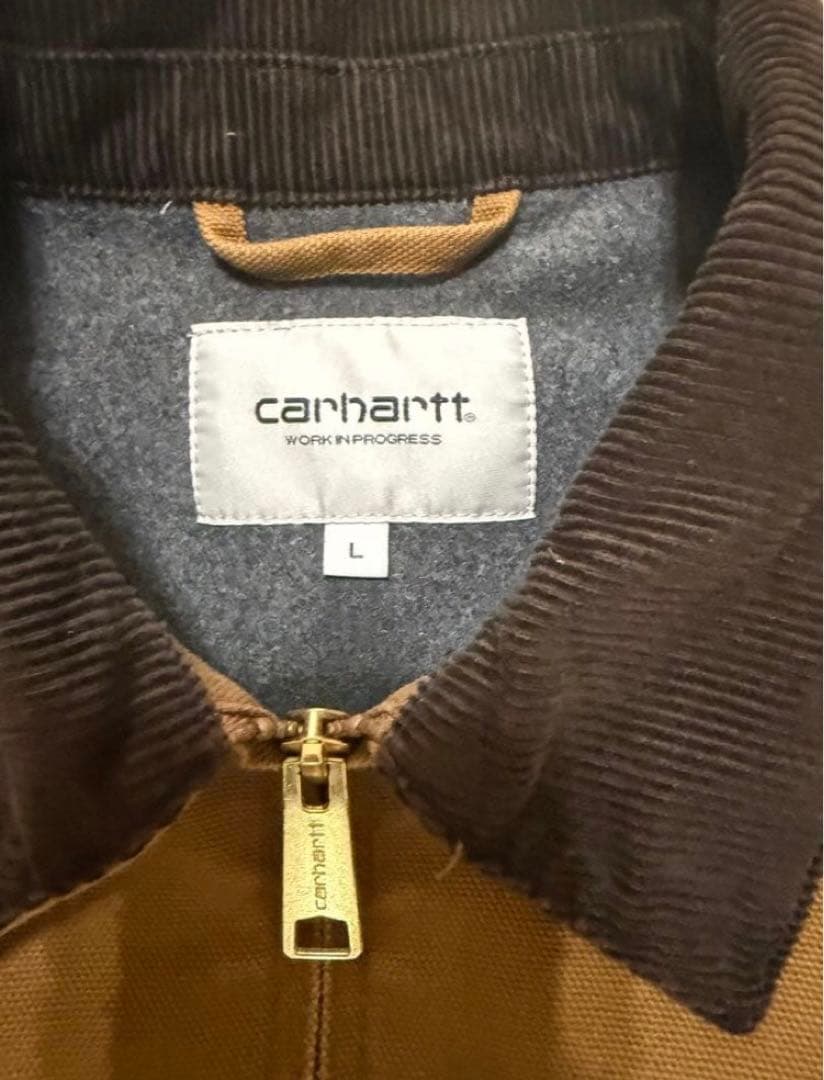 Carhartt WIP デトロイトジャケット ブラウン Lサイズ