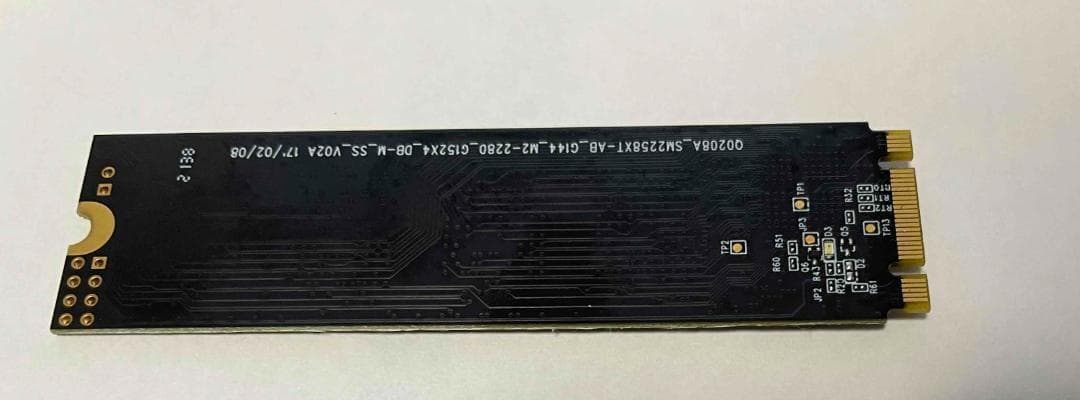 使用時間806時間 LEVEN m.2 NGFF SSD 1TB