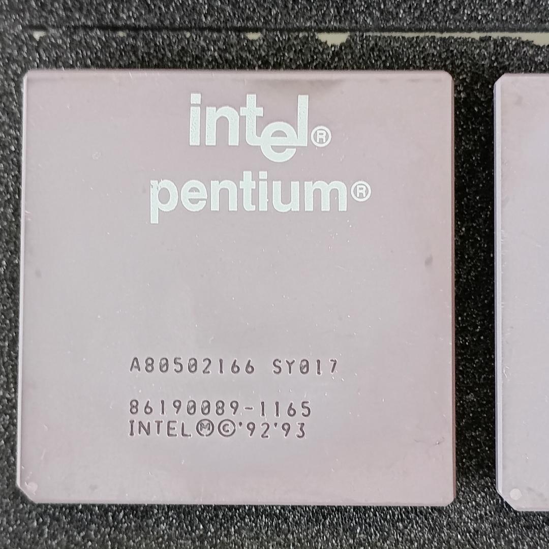 Intel Pentium i166 & MMXPentium166 4個セット