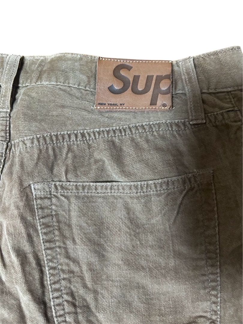 井*充様 supreme コーデュロイパンツ　ブラウン