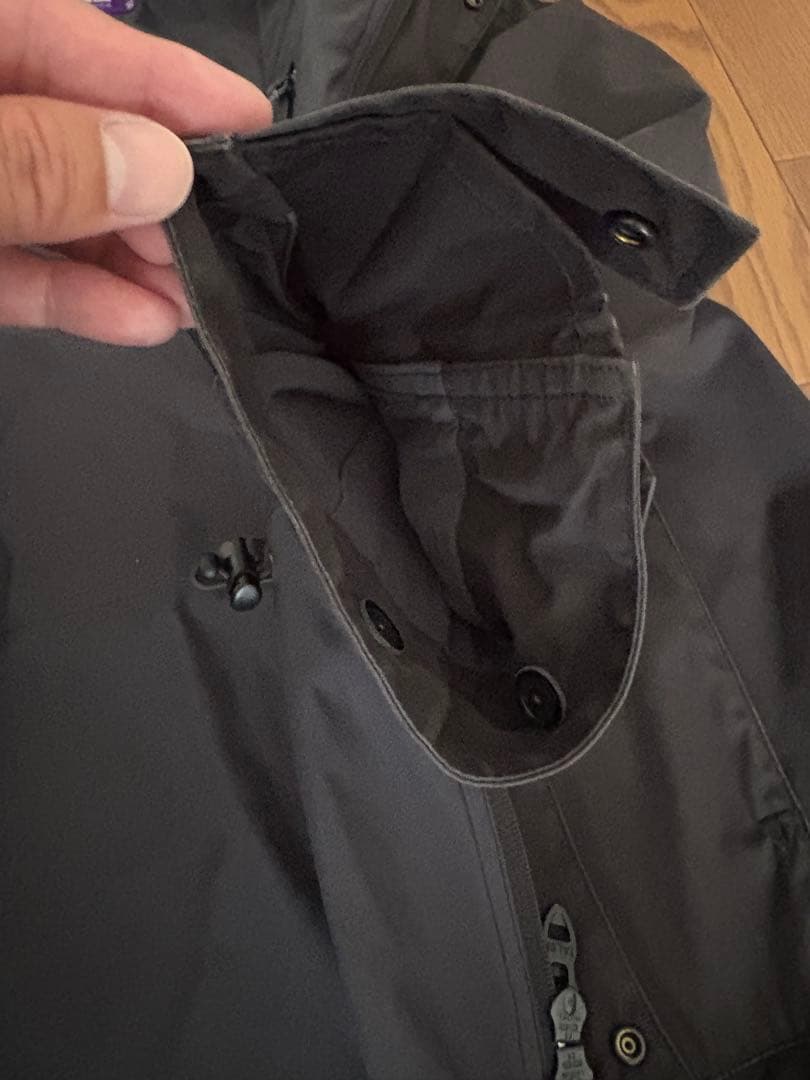 THE NORTH FACE パープルレーベル ブラック コート　ゴアテックス