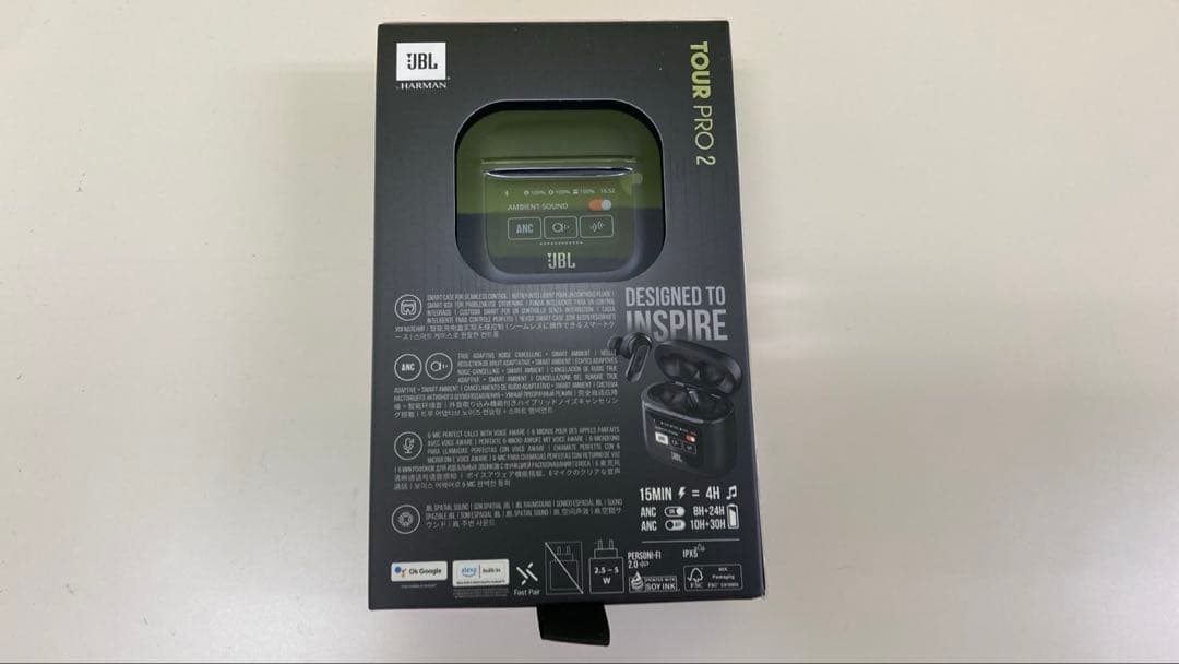 JBL TOUR PRO 2 ワイヤレスイヤホン JBLTOURPRO2BLK