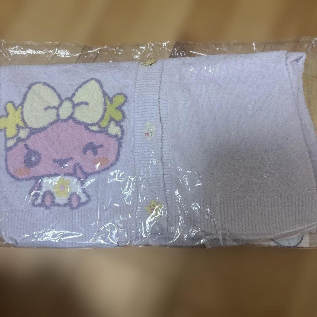 SNIDEL ×たまごっち カーディガン ふらわっち パープル
