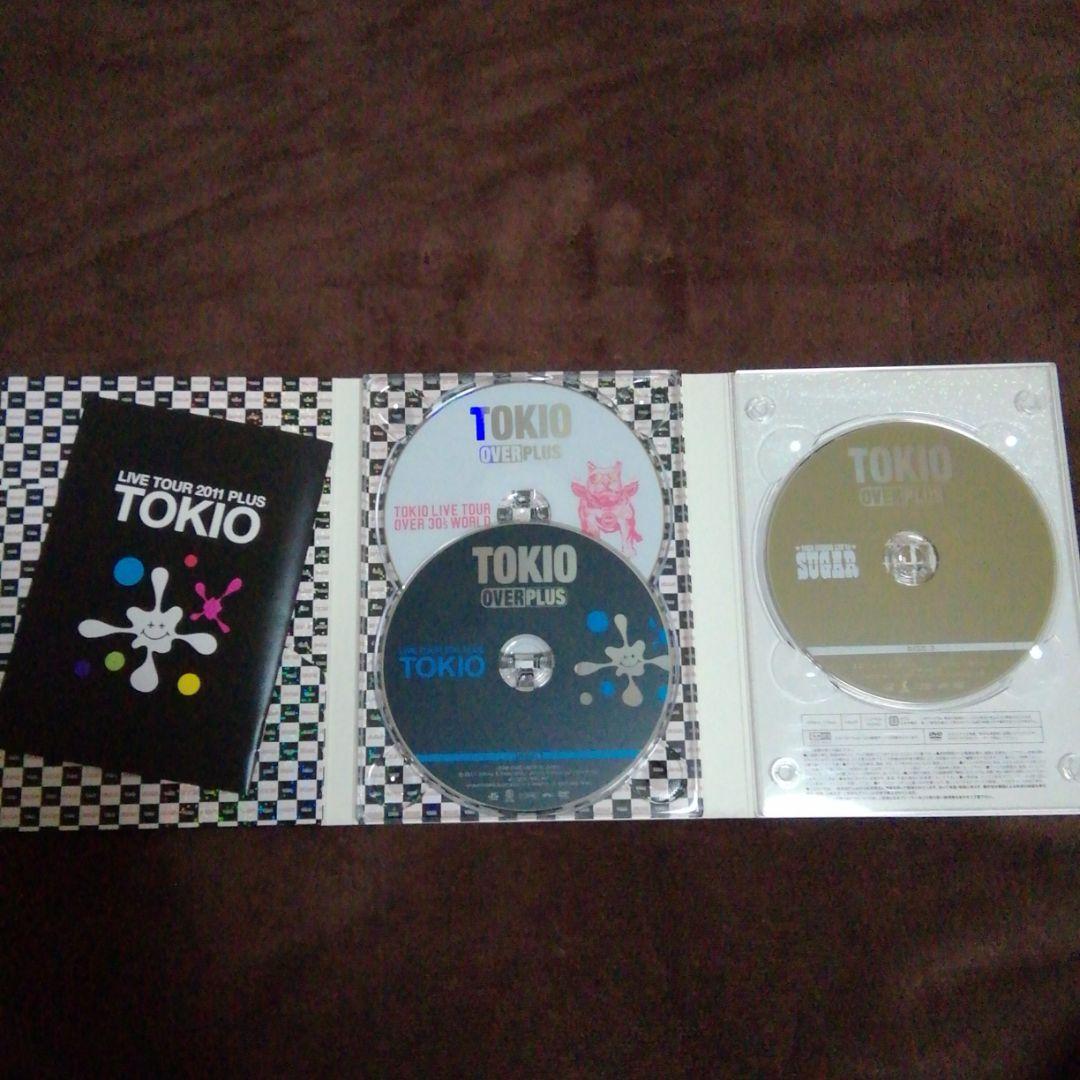 TOKIO/OVER/PLUS〈初回限定盤・3枚組〉DVD
