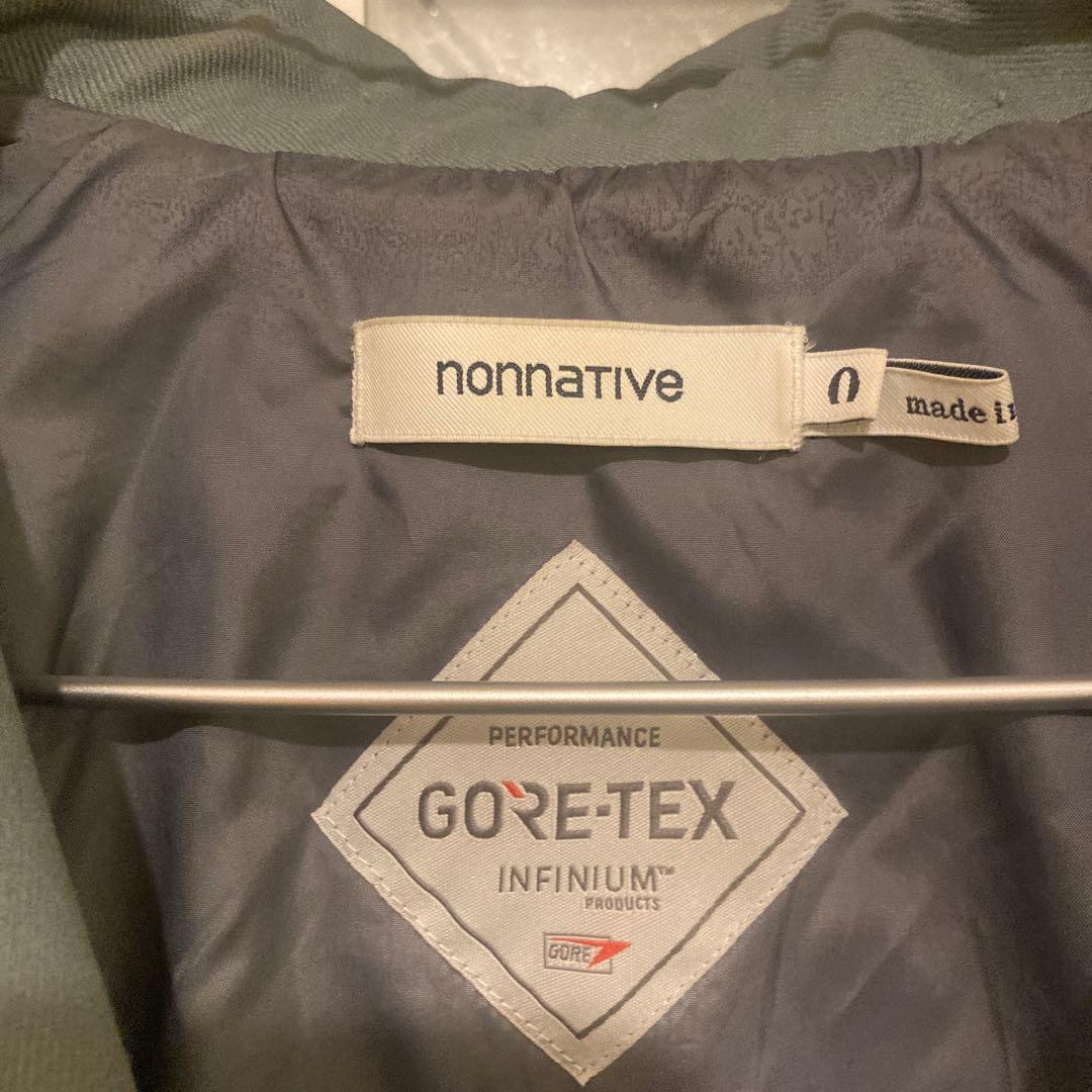 ジャケット・アウター nonnative COACH JACKET GORE-TEX INFINIUM