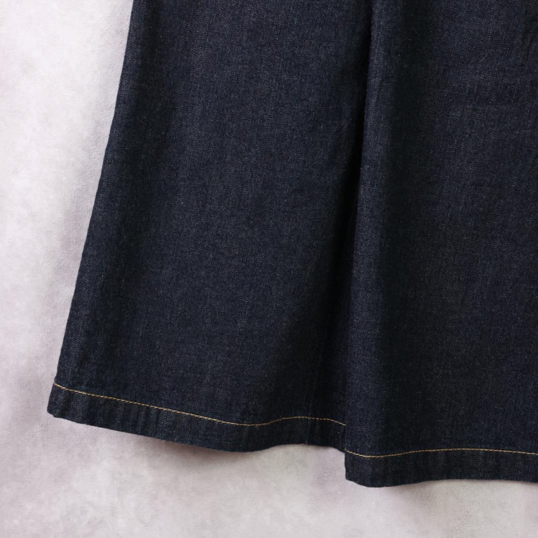 RaPPELER　デニムスカート　ネイビーブルー 秋冬 人気　XS