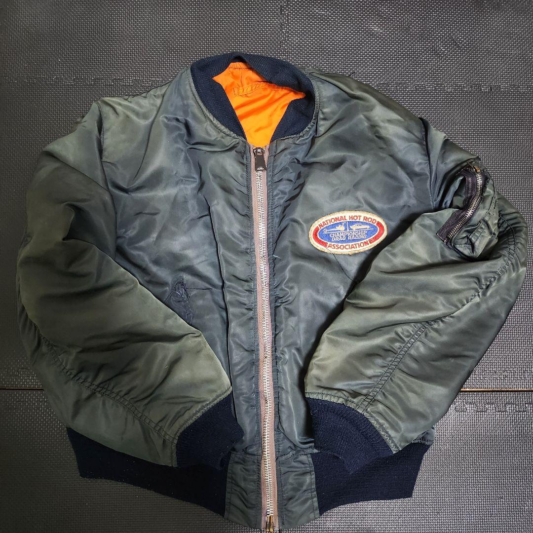ロ*ー様 ヴィンテージ MA-1 フライトジャケット 8279E SCOVILL