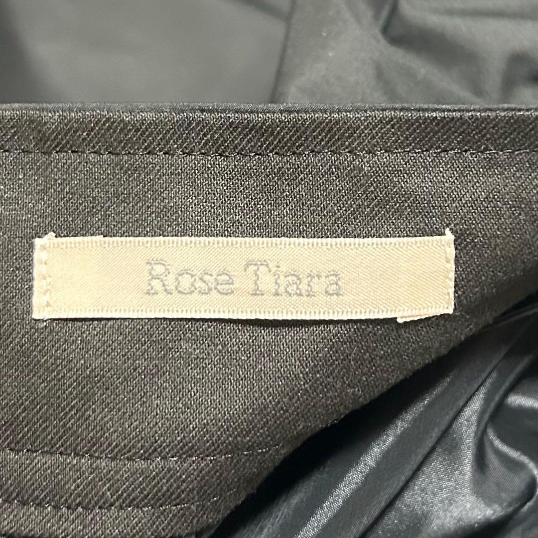 Rose Tiaraローズティアラ 大きいサイズ タフタサスペンダー付きスカート