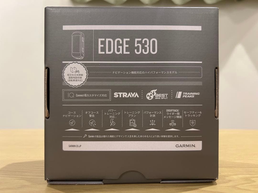 ガーミン Edge 530 本体のみ ブラック Android/iOS対応