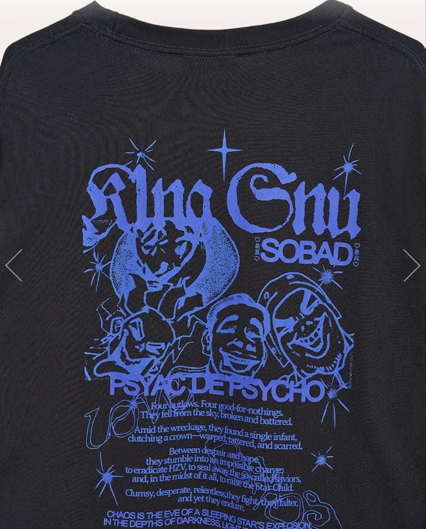 King Gnu CEN+RALツアーSO BAD TEE＋ 限定トレカ