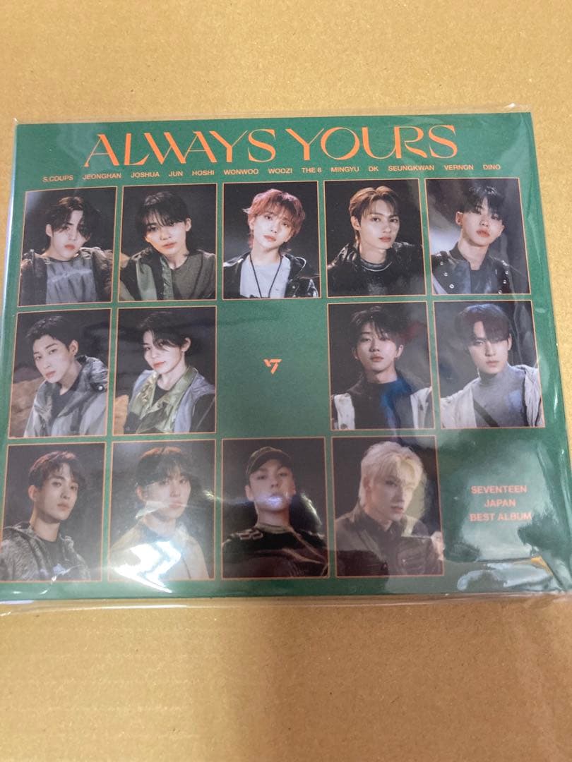 SEVENTEENALWAYSYOURS ABCDフラッシュ盤通常盤計6枚新品