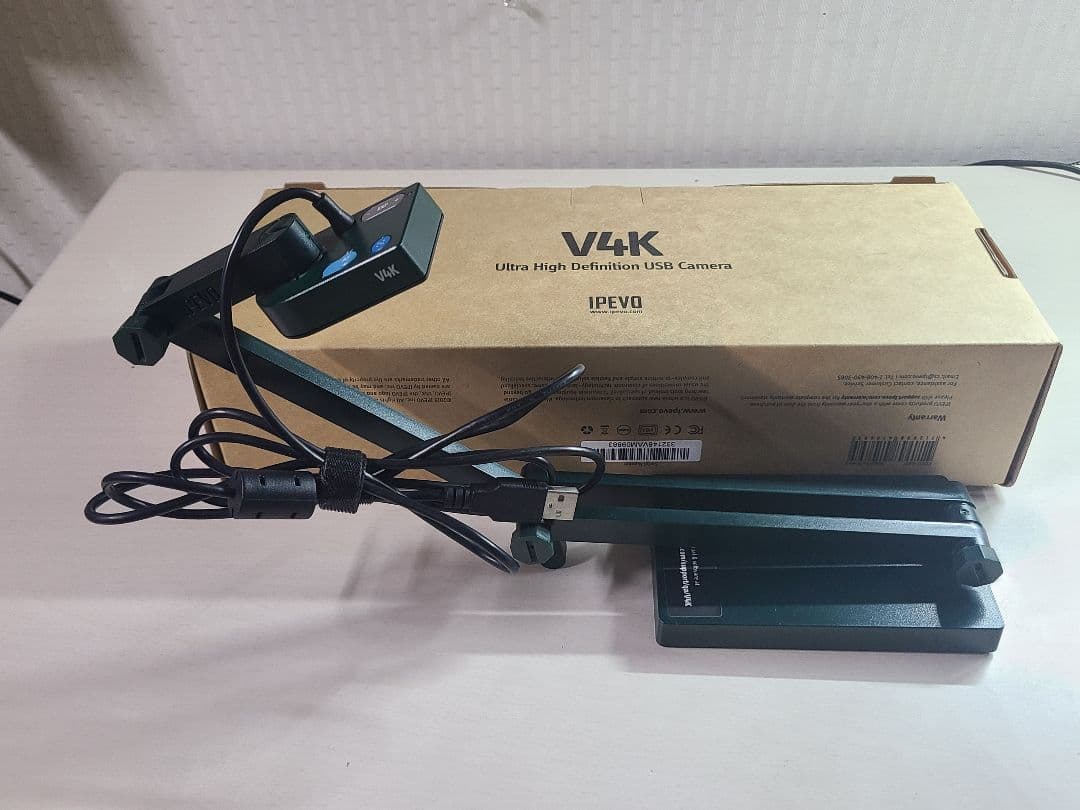 IPEVO V4K USBカメラ