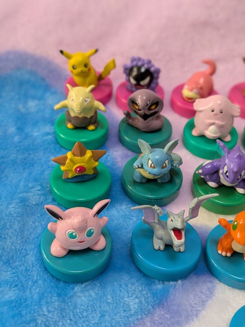 お値下げ！希少レトロ 平成ポケモンスタンプ35個まとめ売り