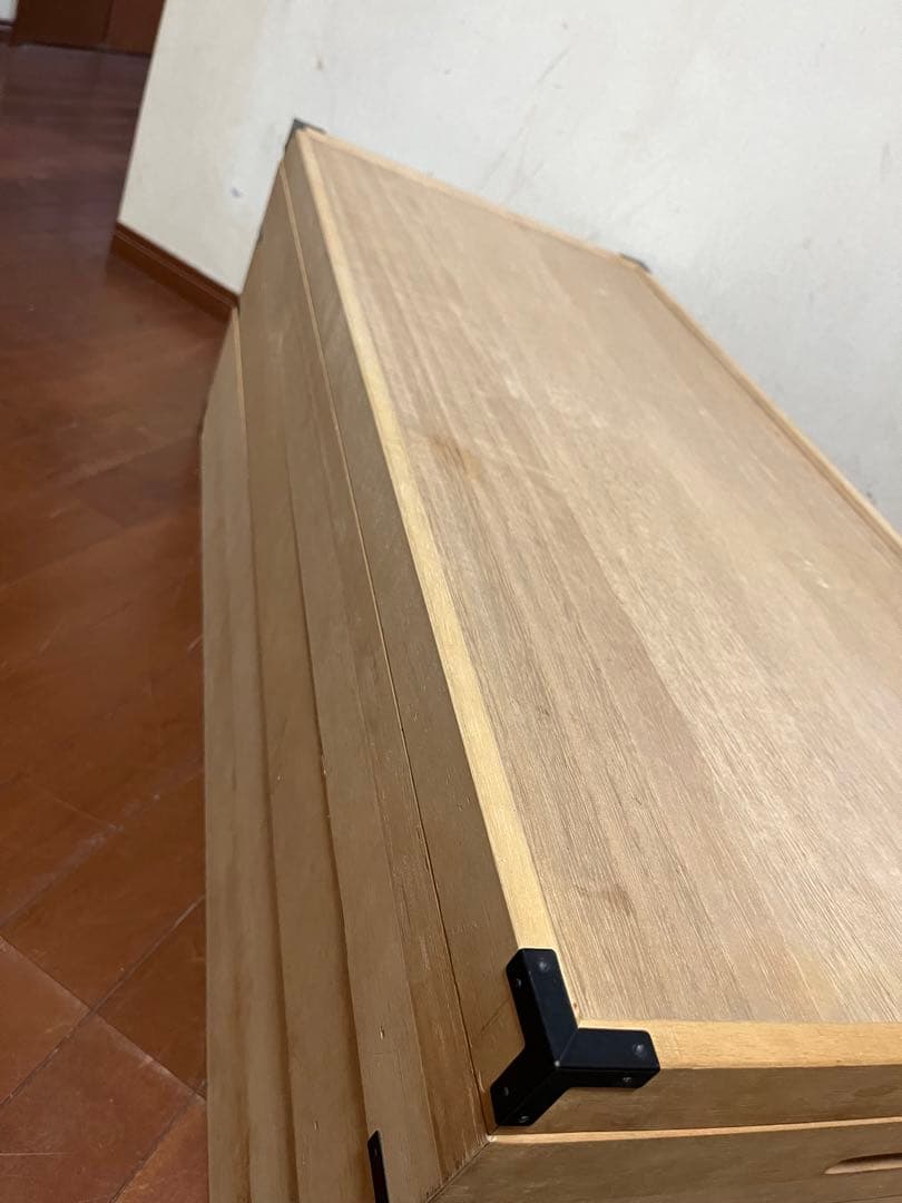 3段桐製　着物収納　衣装収納　ケース