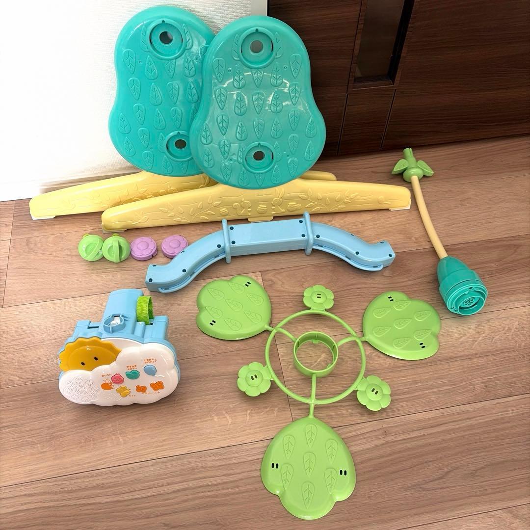 【美品】タカラトミー くまのプーさん メリー 6WAY ジム 箱付き