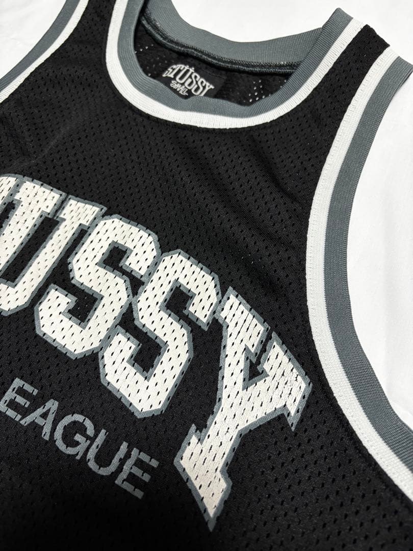 ストリート定番】STUSSY（ステューシー）メッシュタンクトップ