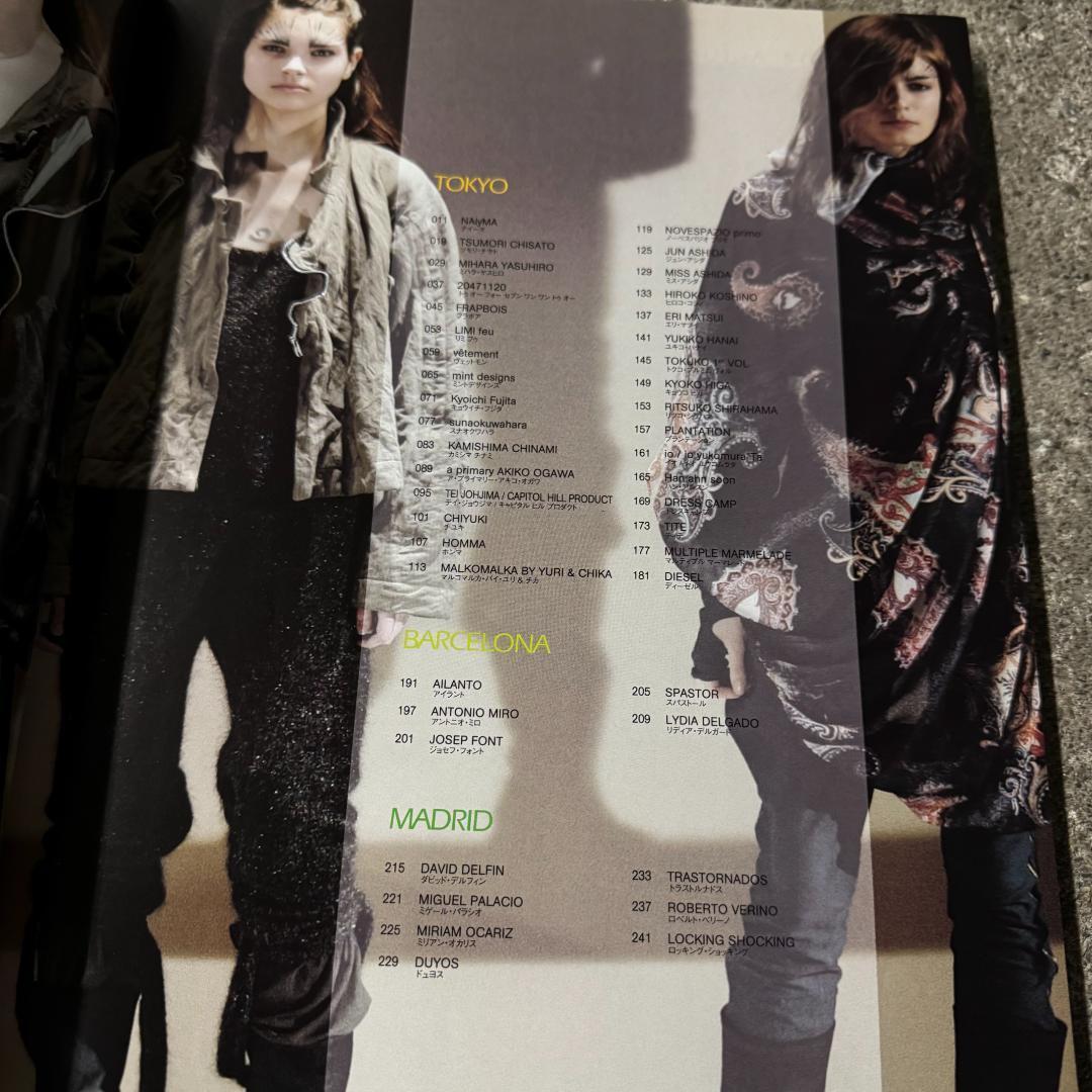 gap COLLECTIONS 2003AW TOKYO バルセロナ Y2K