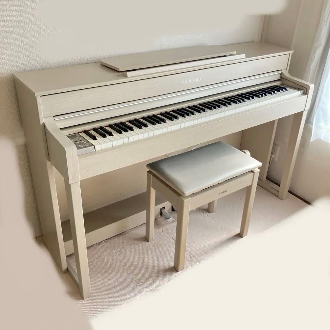YAMAHA 人気の クラビノーバ CLP545 WA 木製鍵盤