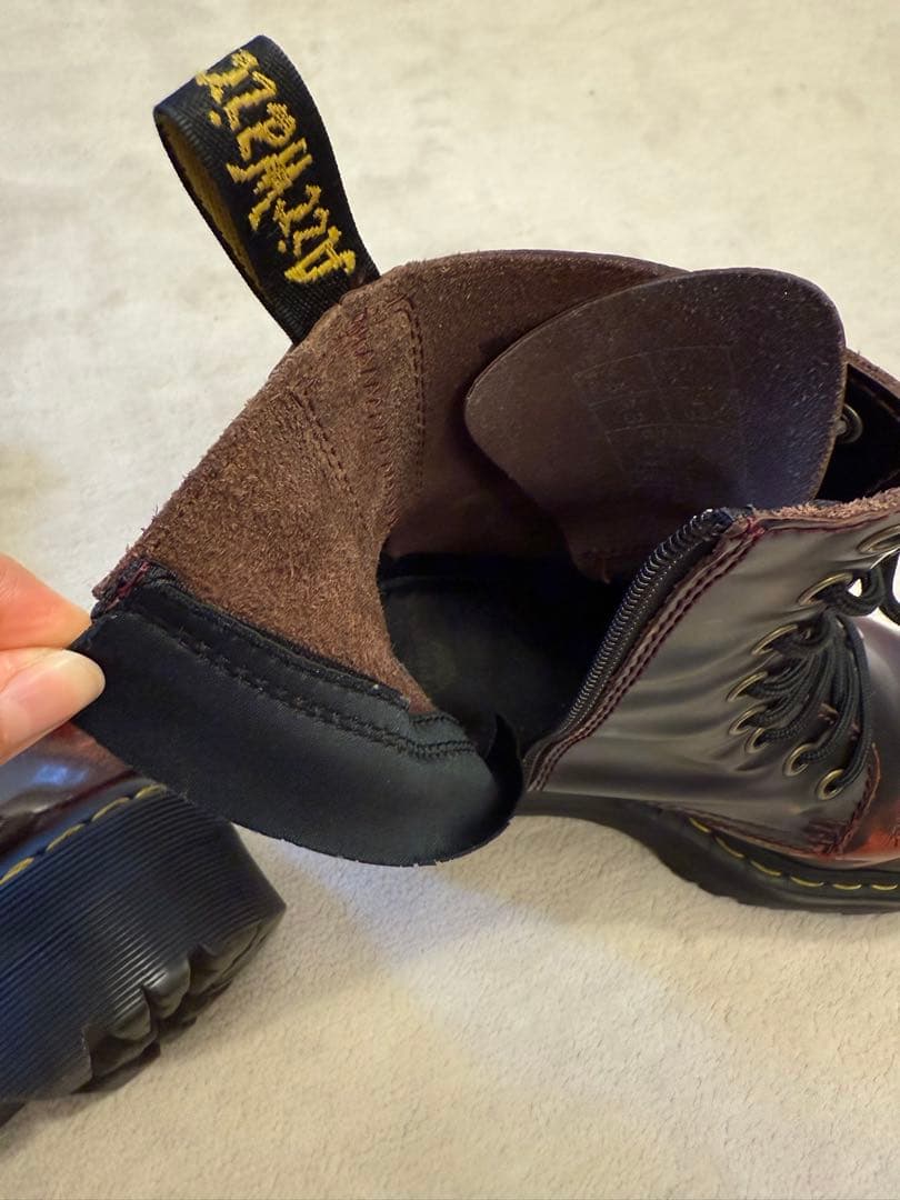 Dr. Martens JADON ブーツレッド UK4 EU37