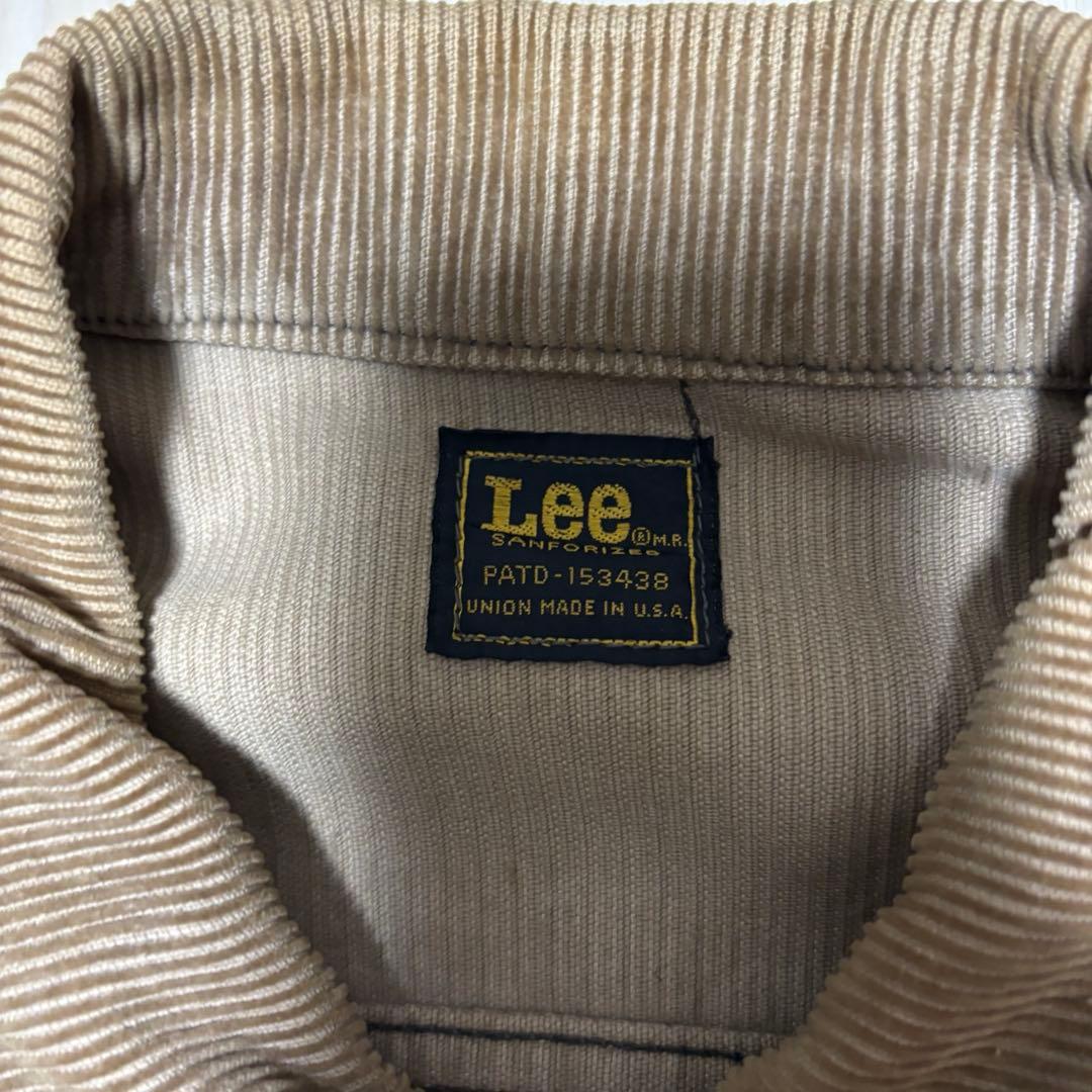 LEE 70s usa製　コーデュロイジャケット　珍品