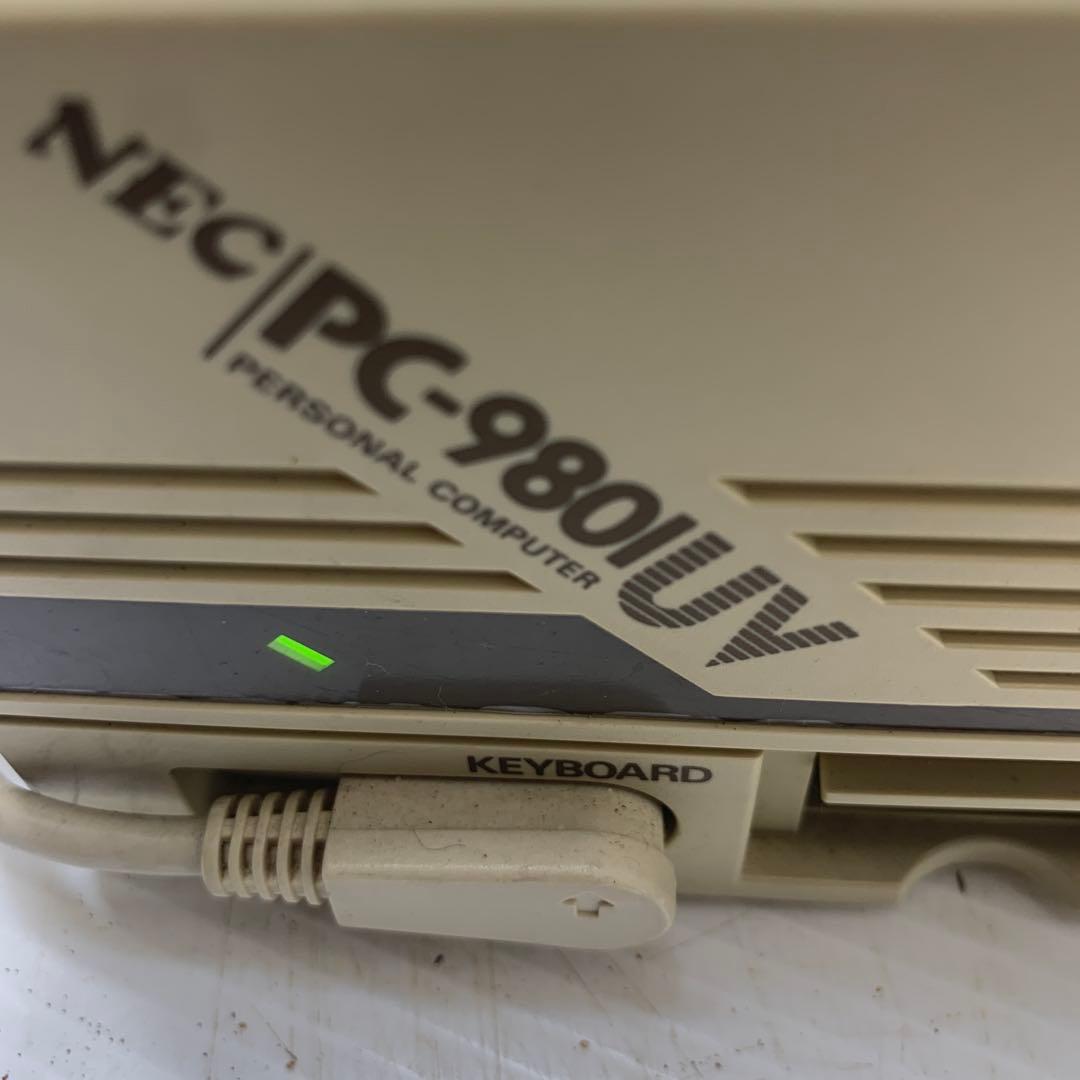 希少レア美品、NEC PC-9801U デスクトップPC セットジャンク品
