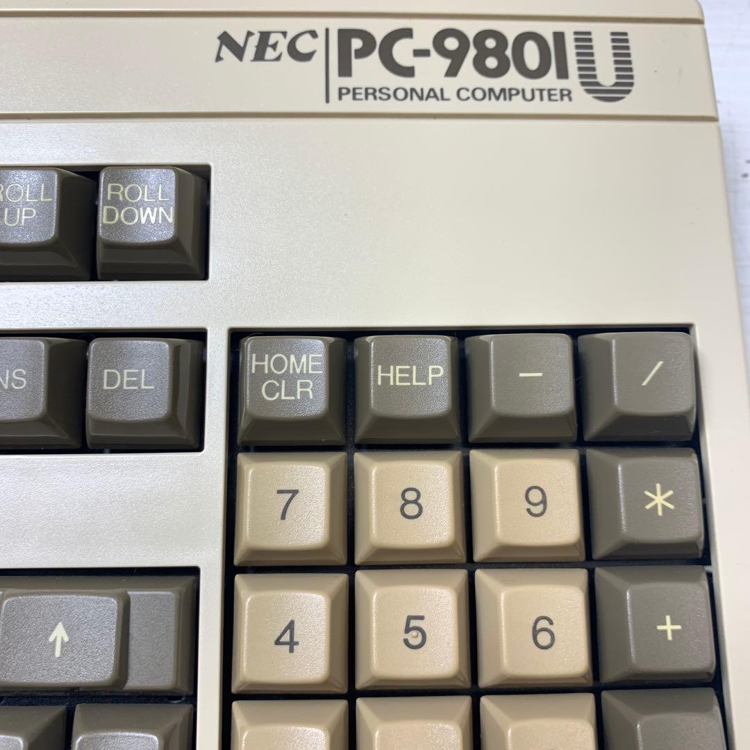 希少レア美品、NEC PC-9801U デスクトップPC セットジャンク品