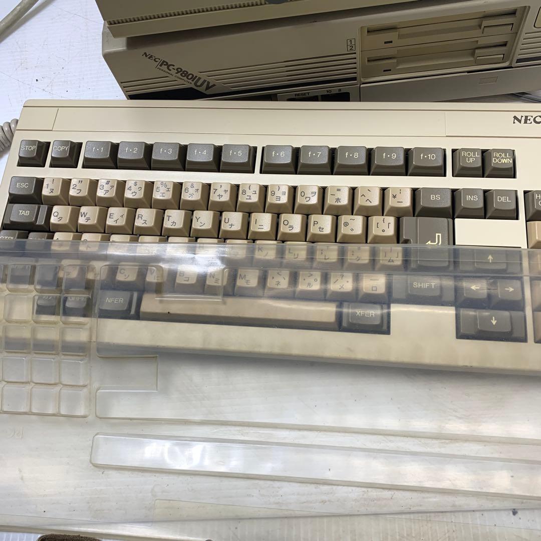 希少レア美品、NEC PC-9801U デスクトップPC セットジャンク品