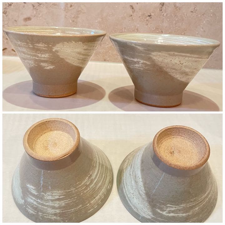 朝日焼　湯呑茶碗　稀少6客セット