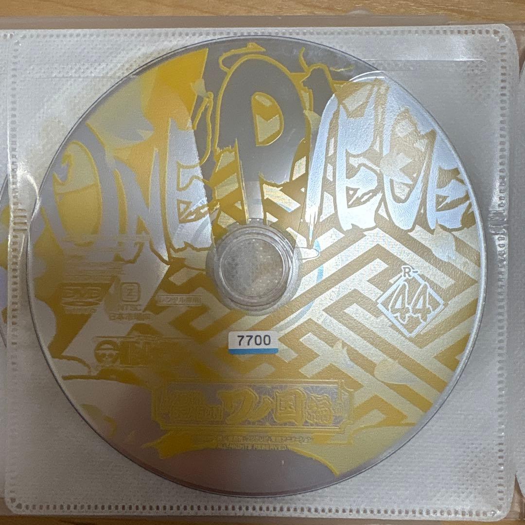 ONE PIECE 20th Seasonワノ国編　ディスク37〜44のセット