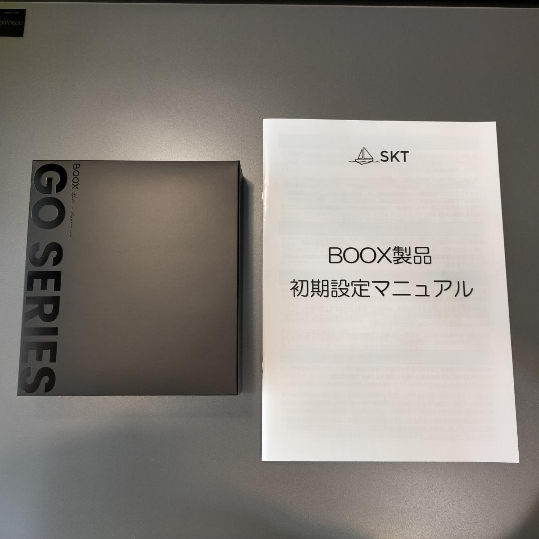 【要確認】BOOX Go7 Gen2 (モノクロ)