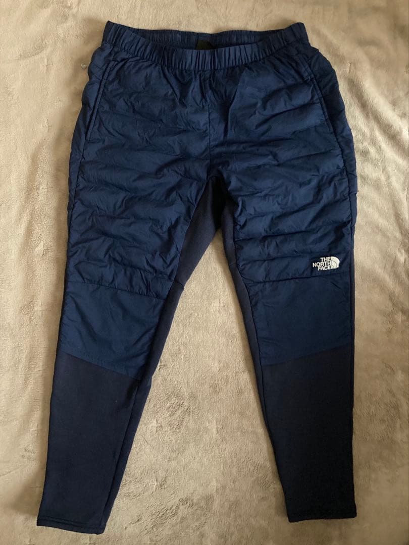 レッドランプロ　ダウンパンツ　ザノースフェイス M ネイビー　美品