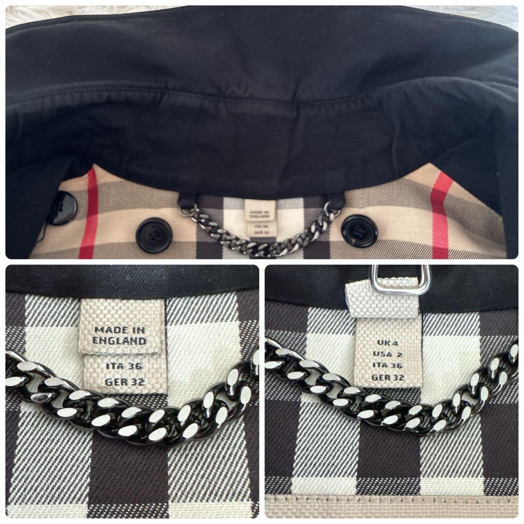 BURBERRYケンジントン トレンチコート ノバチェックバーバリー ライナー付