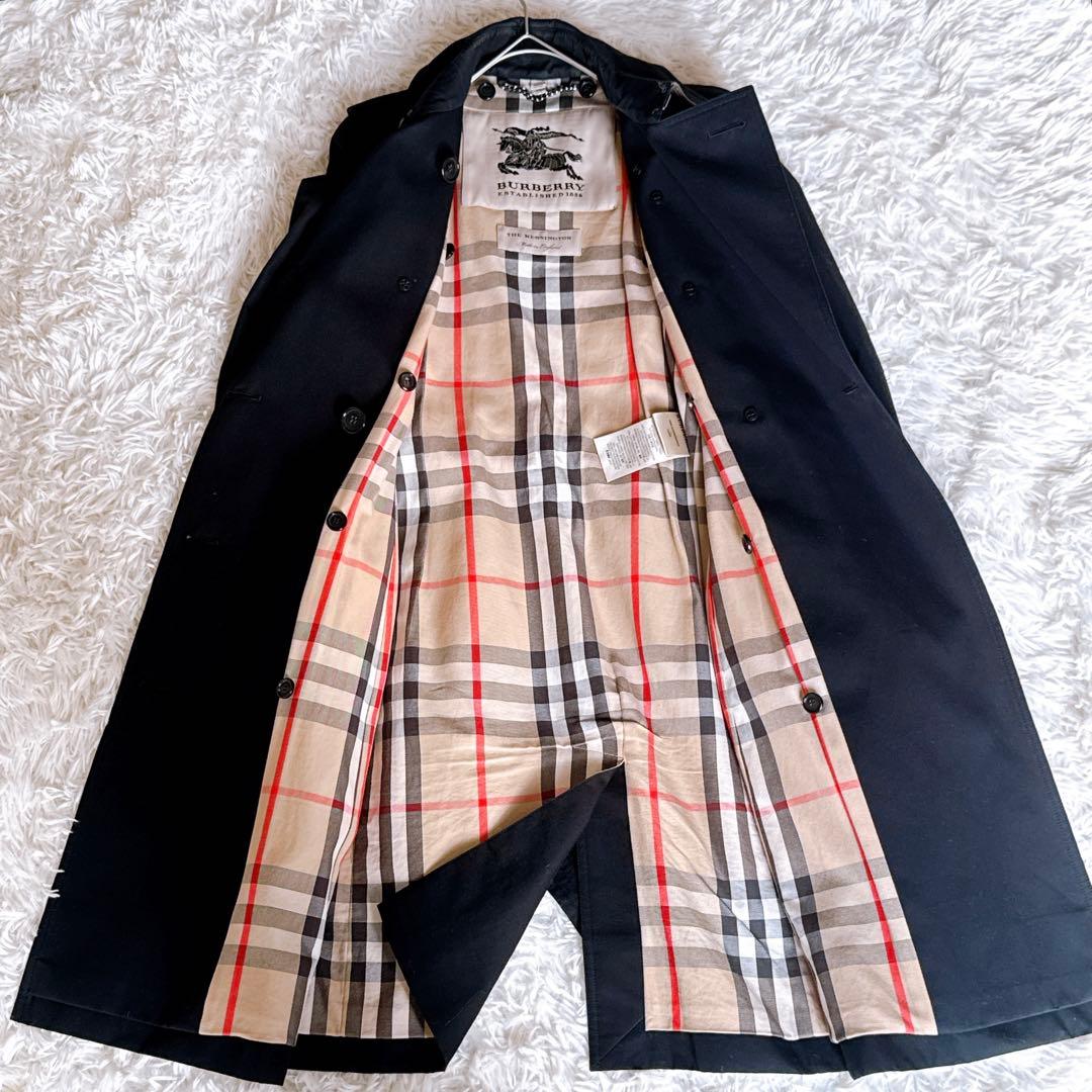 BURBERRYケンジントン トレンチコート ノバチェックバーバリー ライナー付